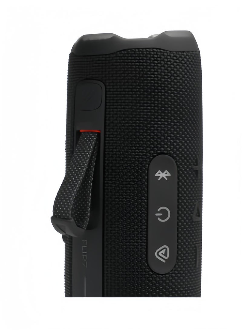 JBL Flip 7 - Sound With Ai Sound Boost, Up To 16 Hours Of Playtime, Multi-Speaker Connection Via Auracast, And Waterproof, Dustproof, Drop-Proof Design For All Adventures Black - Image 4